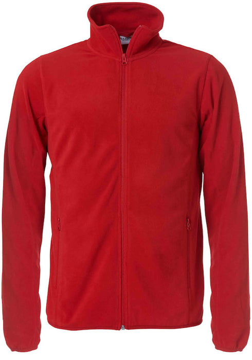 Micro polaire Basic Fleece Jacket rouge