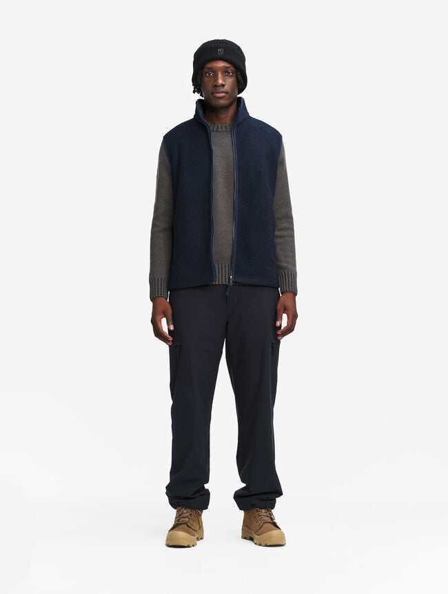 Veste sans manches en laine mélangée brossée - Aigle [AIW25MFLE003]