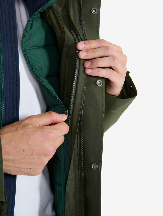 Doudoune sans manche déperlante avec matelassage en duvets et plumes - Aigle [AIW24MOUI015]