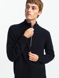 Pull à col montant avec demi fermeture zippée - Aigle [AIW25MKNI001]