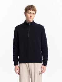 Pull à col montant avec demi fermeture zippée - Aigle [AIW25MKNI001]