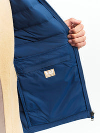 Doudoune courte T-KIT déperlante avec matelassage en duvets et plumes - Aigle [AIW24MOUI016]