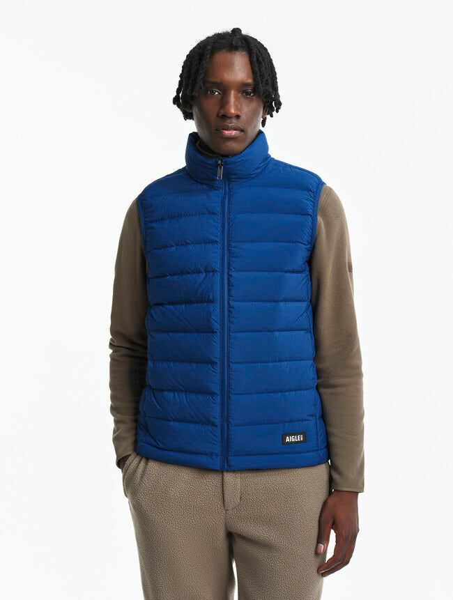 Doudoune sans manche déperlante avec matelassage en duvets et plumes - Aigle [AIW24MOUI015]