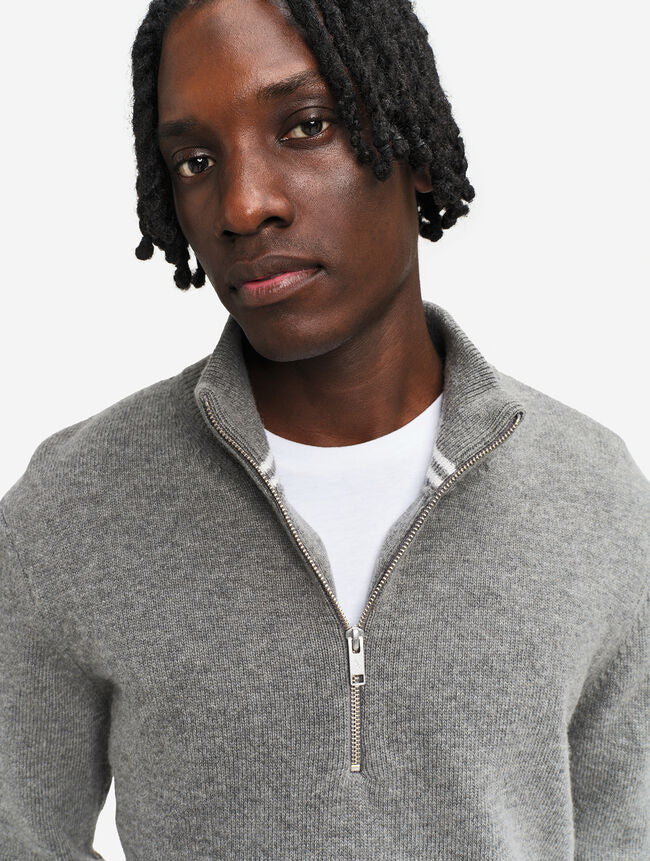 Pull à col montant avec demi fermeture zippée - Aigle [AIW25MKNI001]