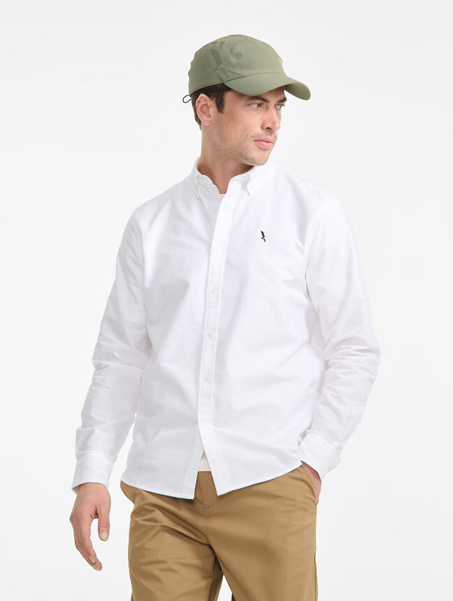 Chemise oxford DFT® et UV-C® à manches longues - Aigle [AIS25MSHI003]