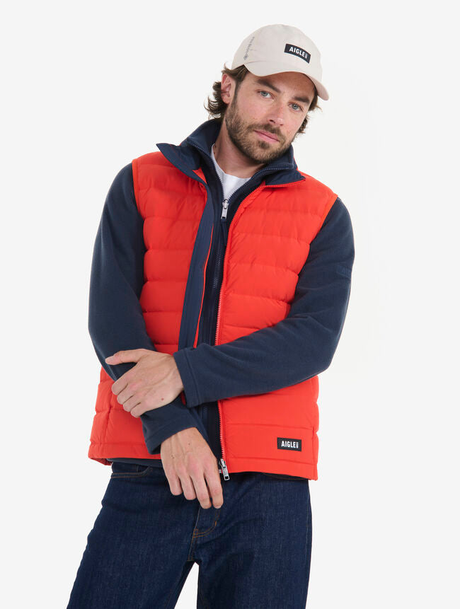 Doudoune sans manche déperlante avec matelassage en duvets et plumes - Aigle [AIW24MOUI015]