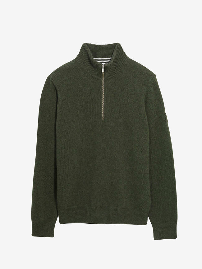 Pull à col montant avec demi fermeture zippée - Aigle [AIW25MKNI001]