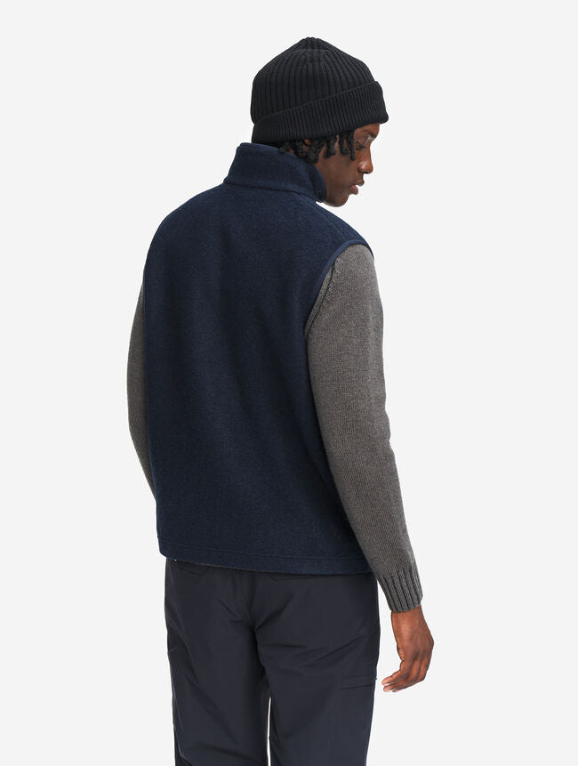 Veste sans manches en laine mélangée brossée - Aigle [AIW25MFLE003]