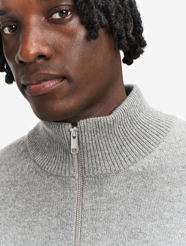 Pull à col montant avec demi fermeture zippée - Aigle [AIW25MKNI001]