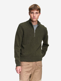 Pull à col montant avec demi fermeture zippée - Aigle [AIW25MKNI001]