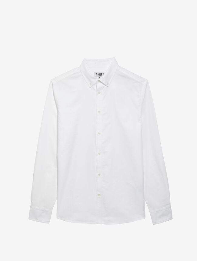 Chemise oxford DFT® et UV-C® à manches longues - Aigle [AIS25MSHI003]
