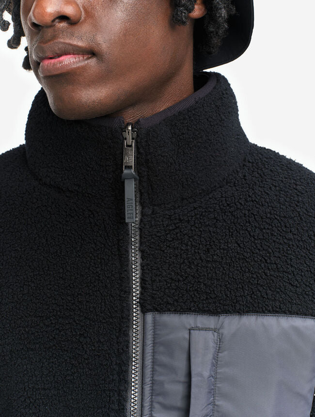 Veste T-KIT sherpa bi-matière - Aigle [AIW25MFLE004]