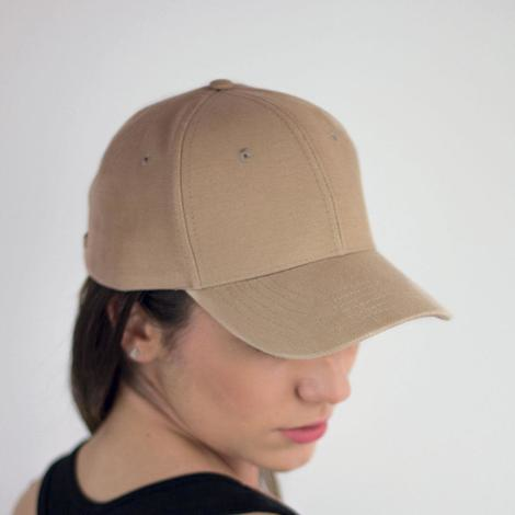 Casquette 6 pans fermeture par velcro 250g [AT614]