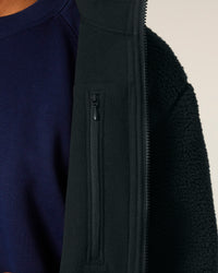 Veste sherpa polyester recyclé 450g unisexe [BROOKER]