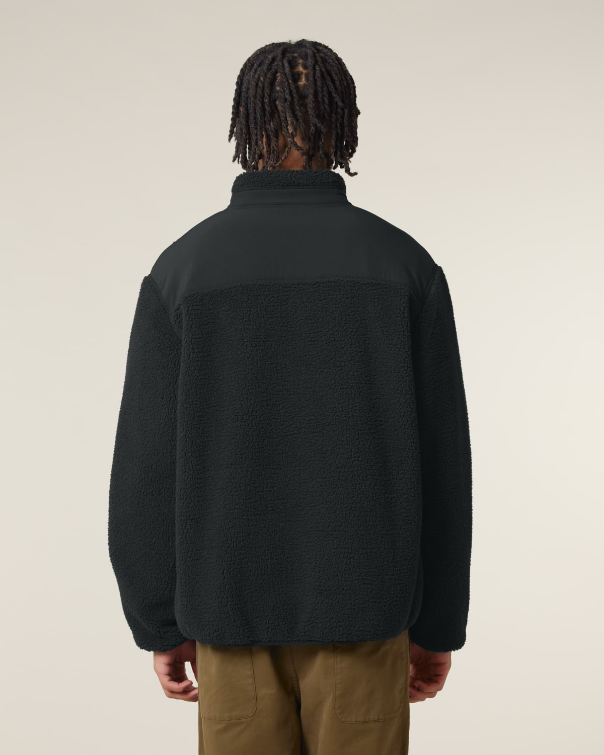 Veste sherpa polyester recyclé 450g unisexe [BROOKER]