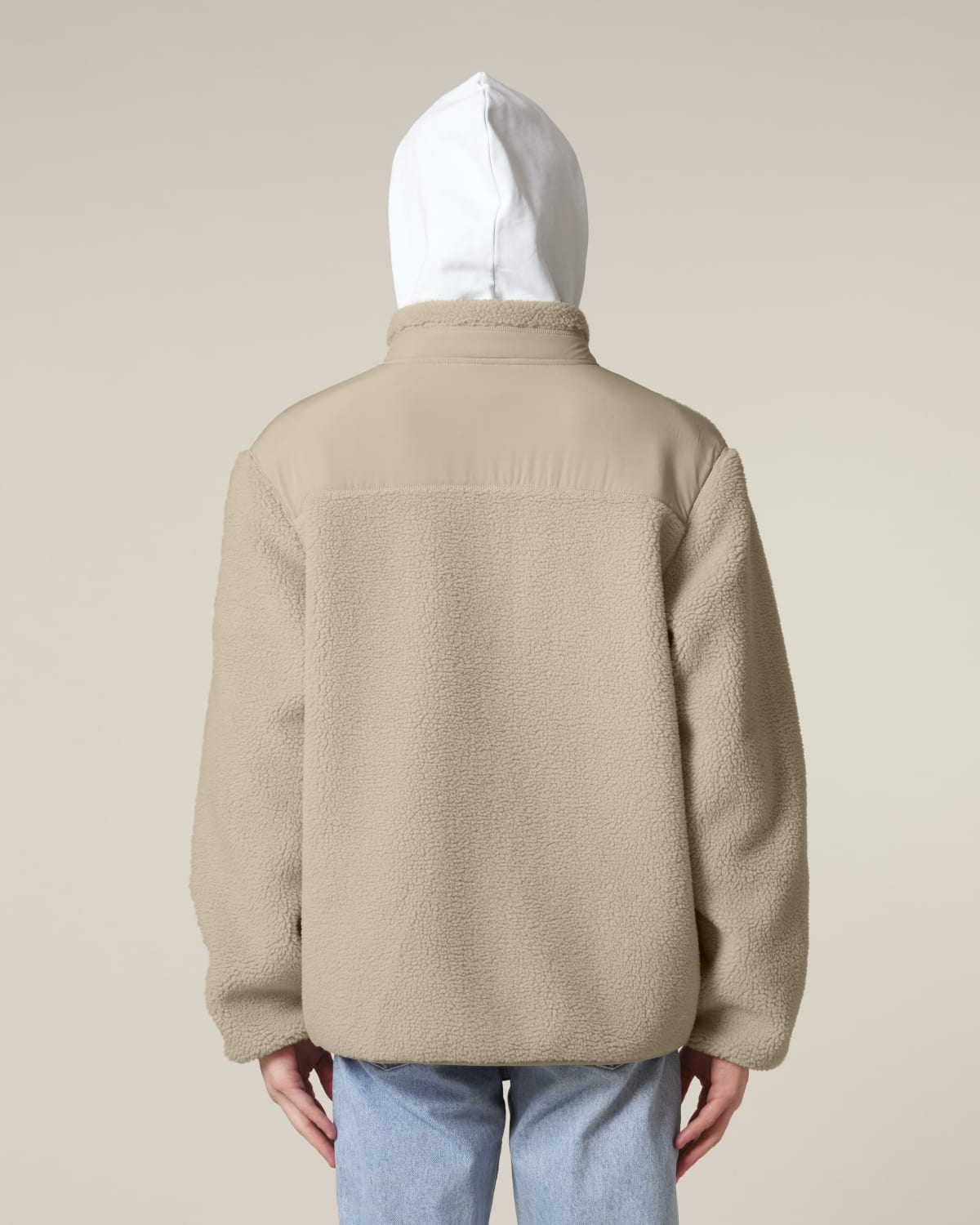 Veste sherpa polyester recyclé 450g unisexe [BROOKER]