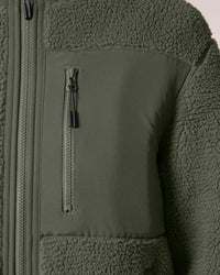 Veste sherpa polyester recyclé 450g unisexe [BROOKER]