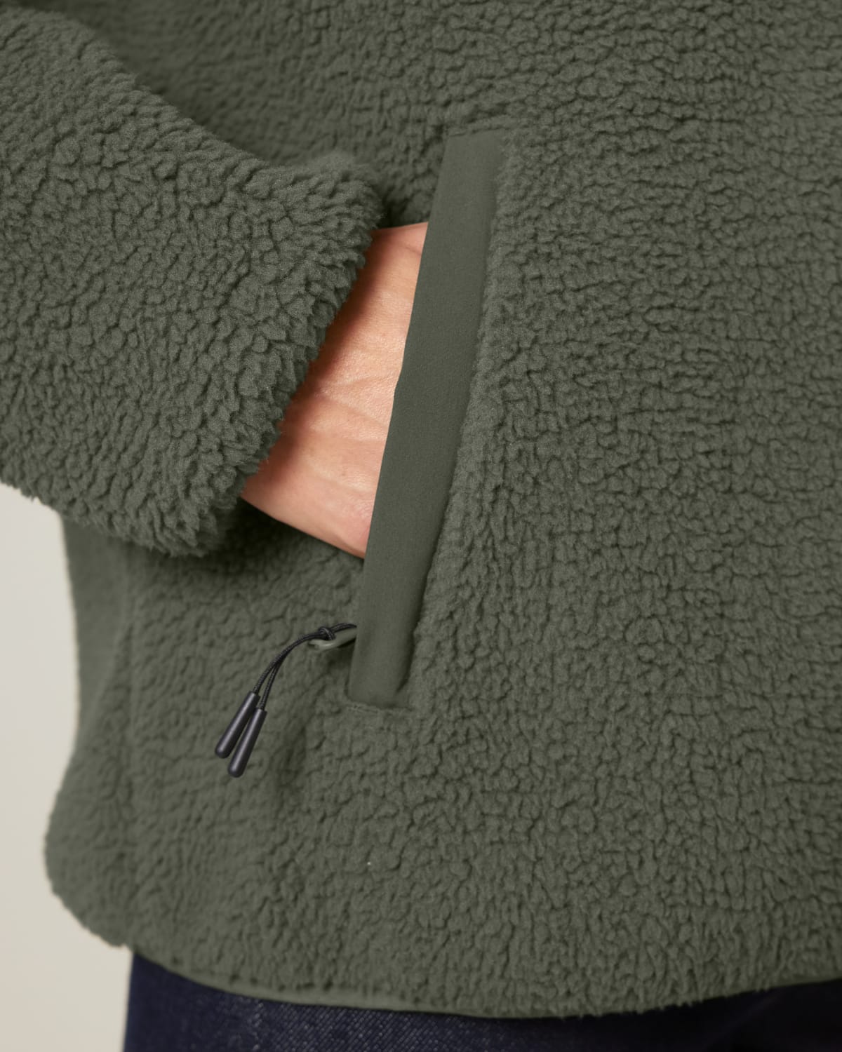 Veste sherpa polyester recyclé 450g unisexe [BROOKER]