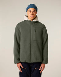 Veste sherpa polyester recyclé 450g unisexe [BROOKER]