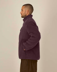 Veste sherpa polyester recyclé 450g unisexe [BROOKER]