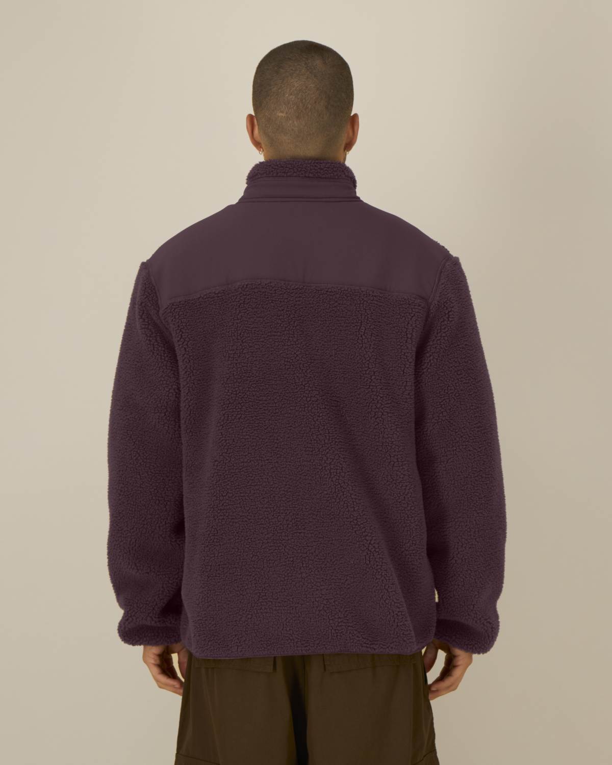 Veste sherpa polyester recyclé 450g unisexe [BROOKER]