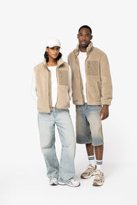 Bodywarmer en sherpa écoresponsable 480g unisexe [NS624]