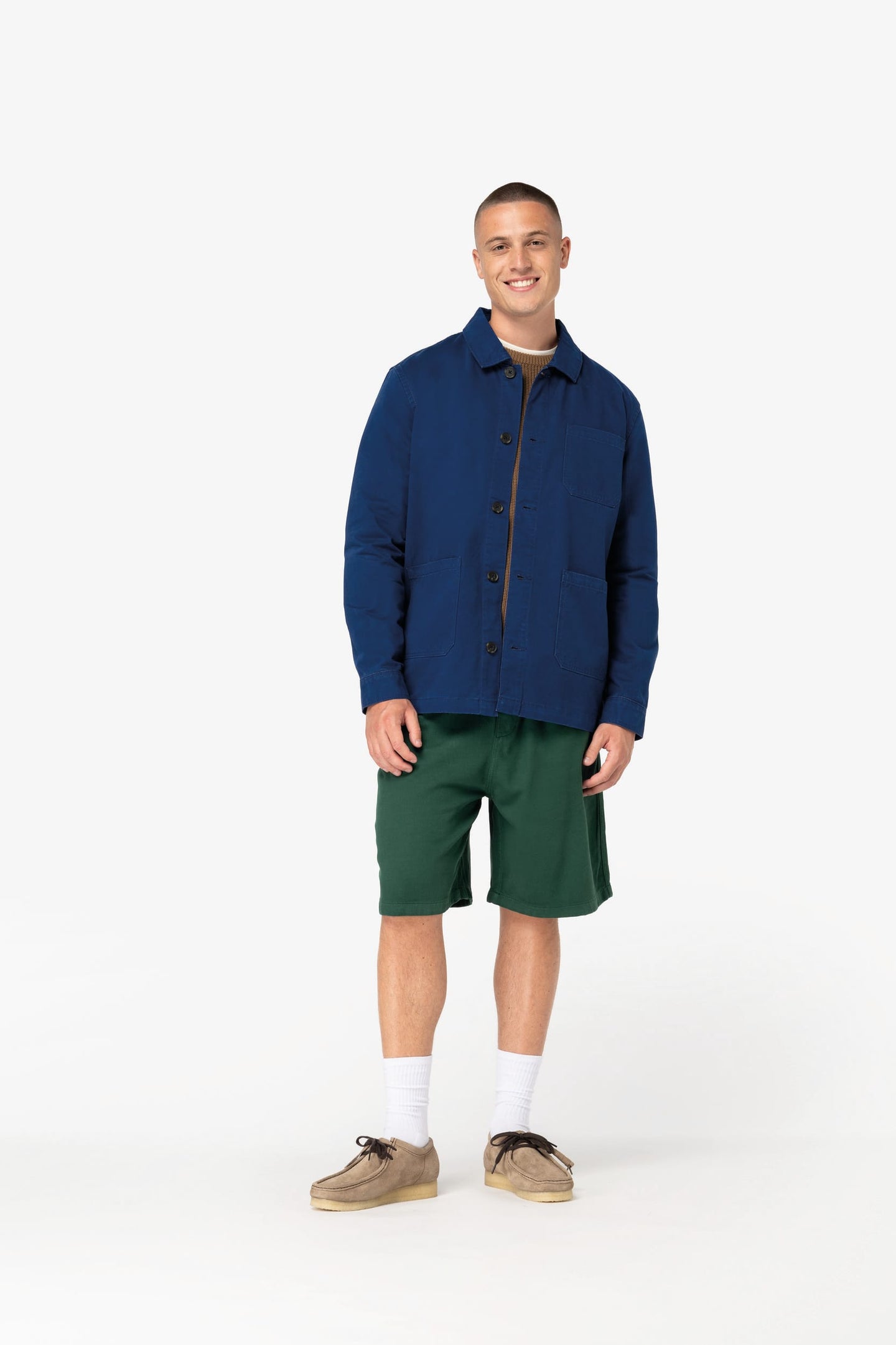 Veste worker écoresponsable délavée 340g Homme [NS611]