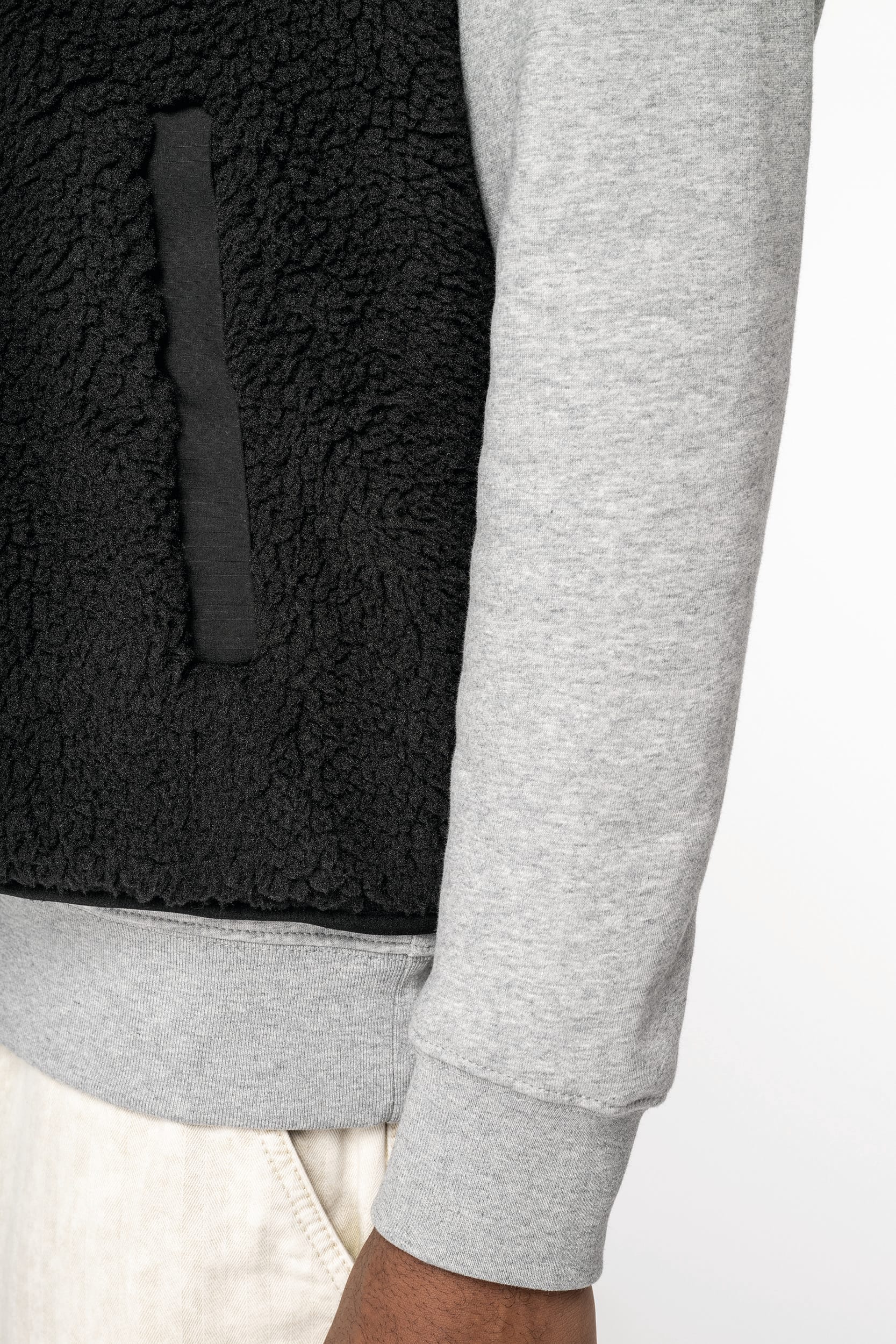 Bodywarmer en sherpa écoresponsable 480g unisexe [NS624]