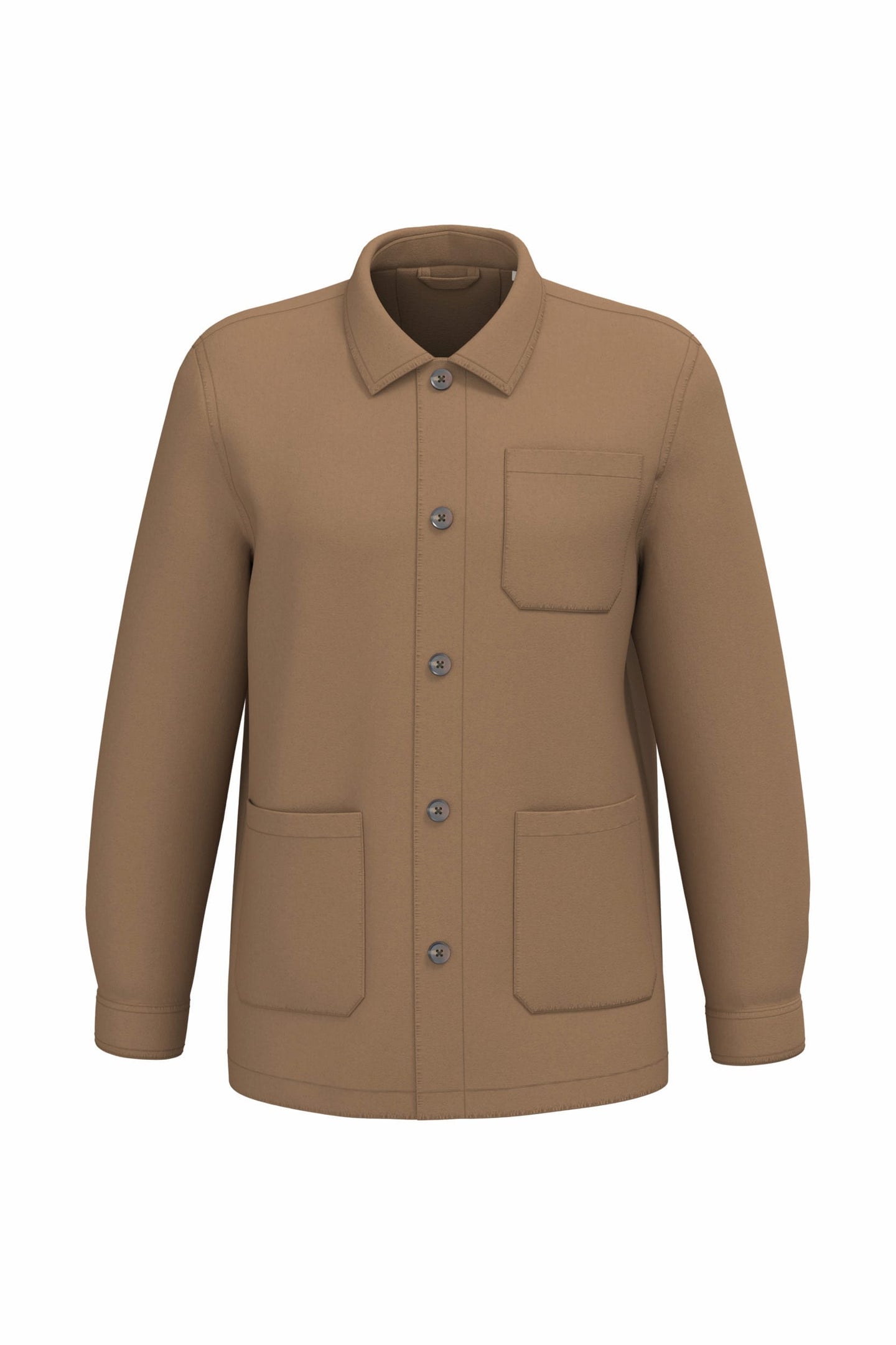 Veste worker écoresponsable délavée 340g Homme [NS611]