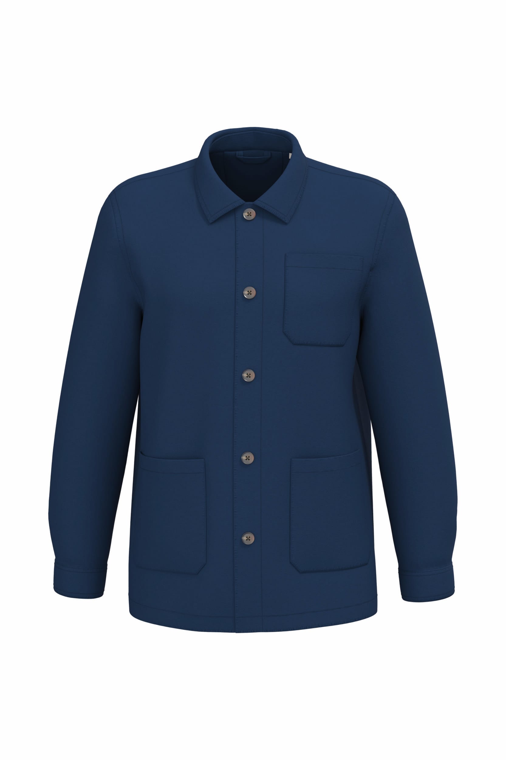 Veste worker écoresponsable délavée 340g Homme [NS611]