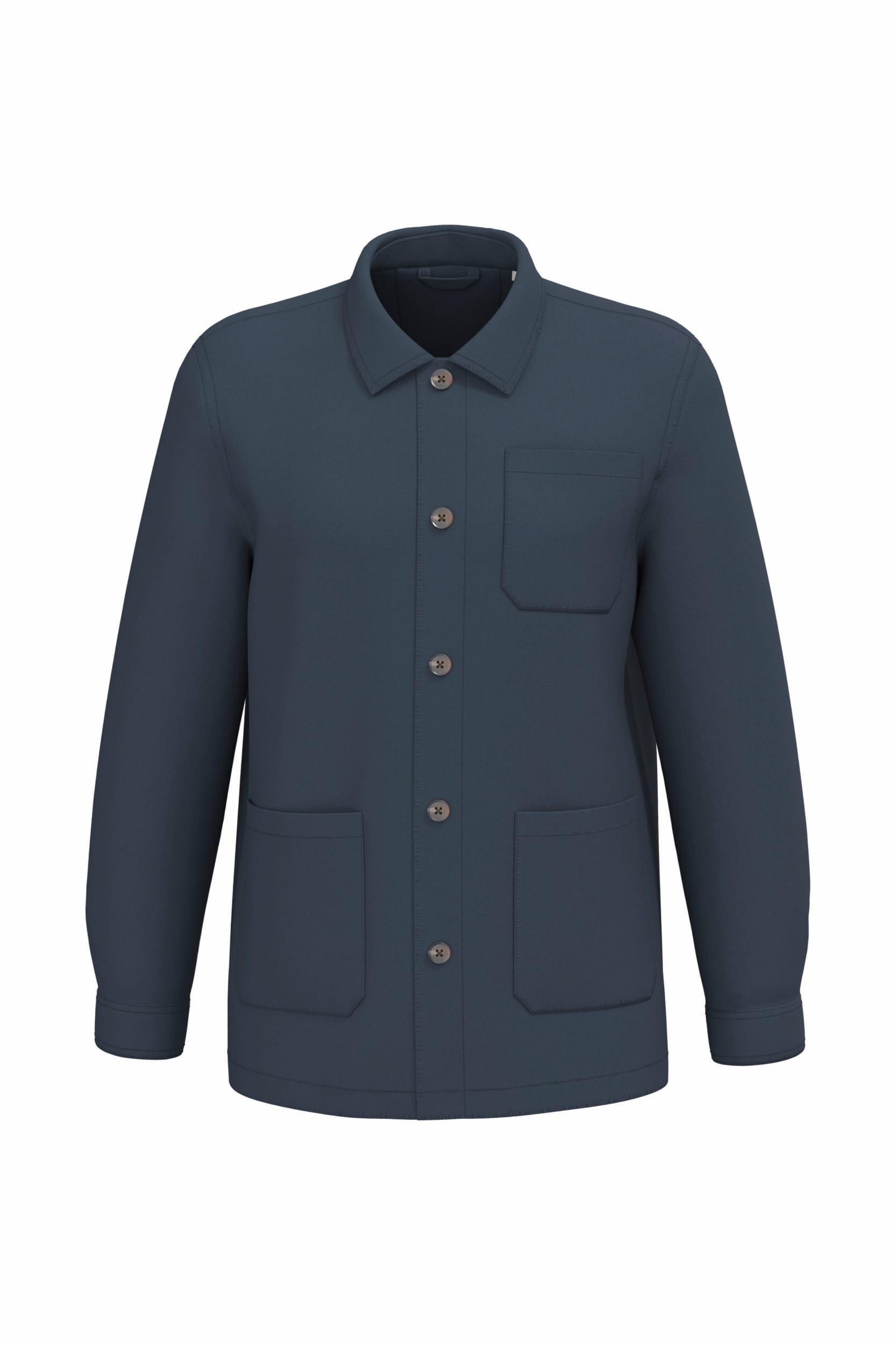 Veste worker écoresponsable délavée 340g Homme [NS611]
