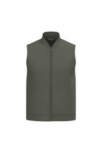 Bodywarmer à col teddy rembourré en sergé écoresponsable 265g unisexe [NS623]