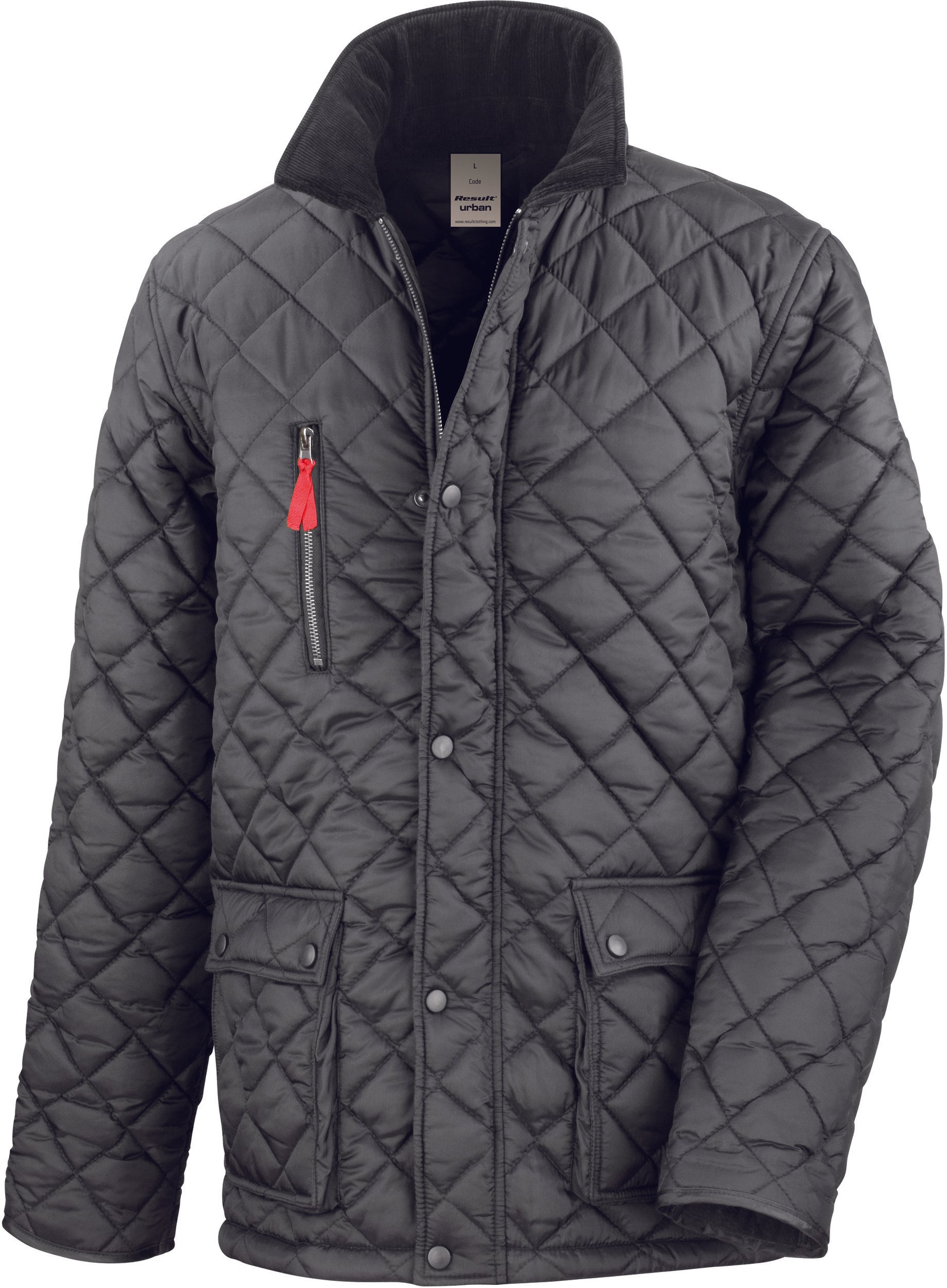 Veste matelassée à manches longues Cheltenham 400g unisexe [R196X]