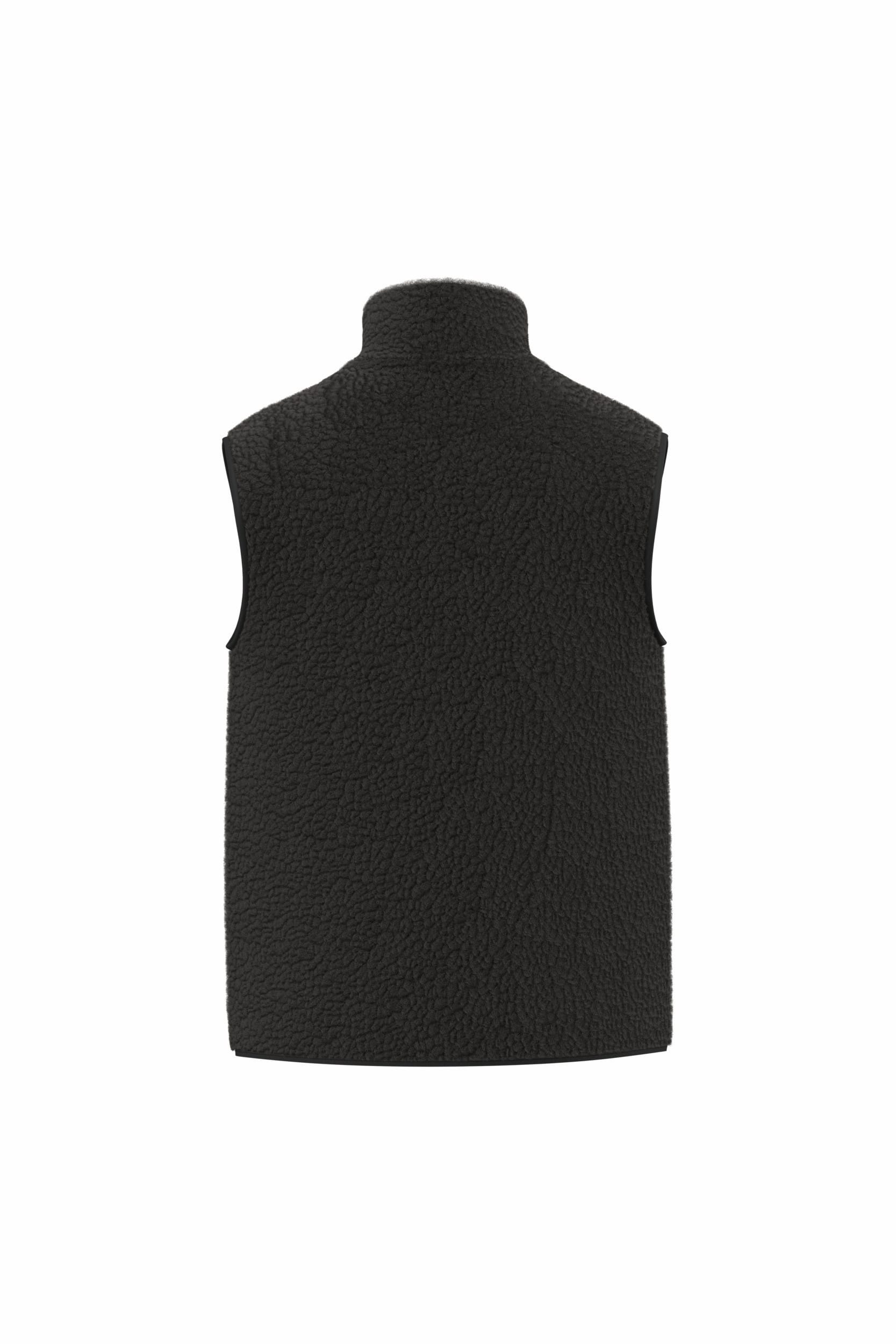 Veste sans manches en sherpa avec doublure 340g Homme [SP603]