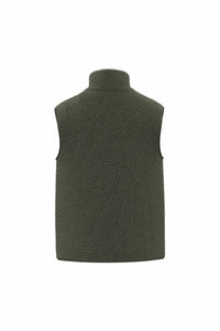 Veste sans manches en sherpa avec doublure 340g Homme [SP603]