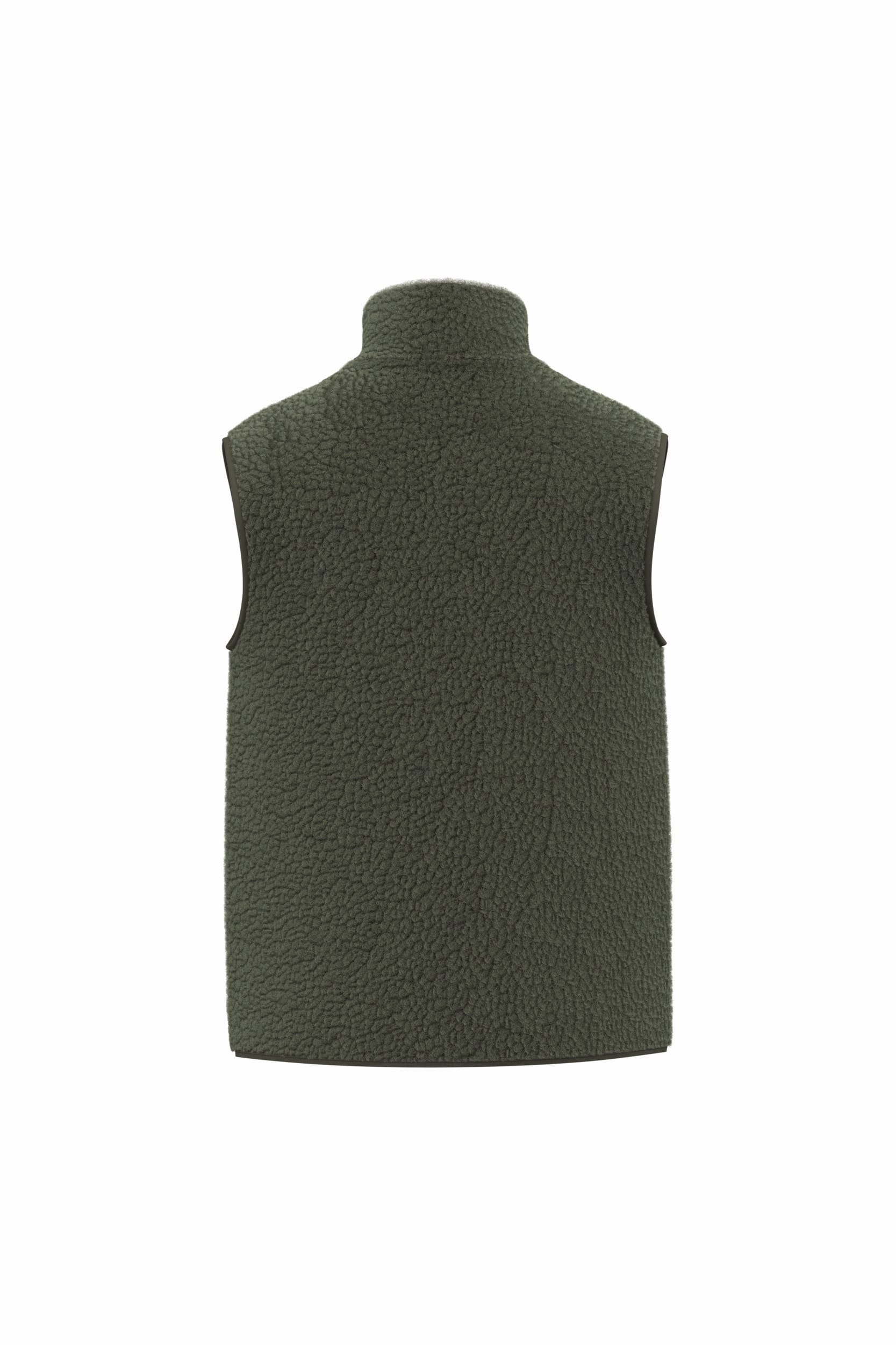 Veste sans manches en sherpa avec doublure 340g Homme [SP603]