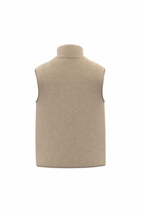 Veste sans manches en sherpa avec doublure 340g Homme [SP603]