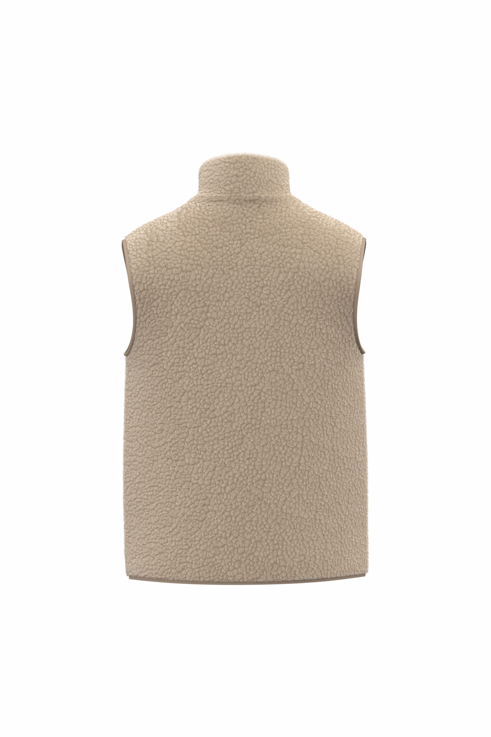 Veste sans manches en sherpa avec doublure 340g Homme [SP603]