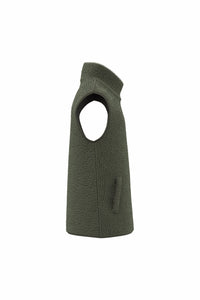 Veste sans manches en sherpa avec doublure 340g Homme [SP603]