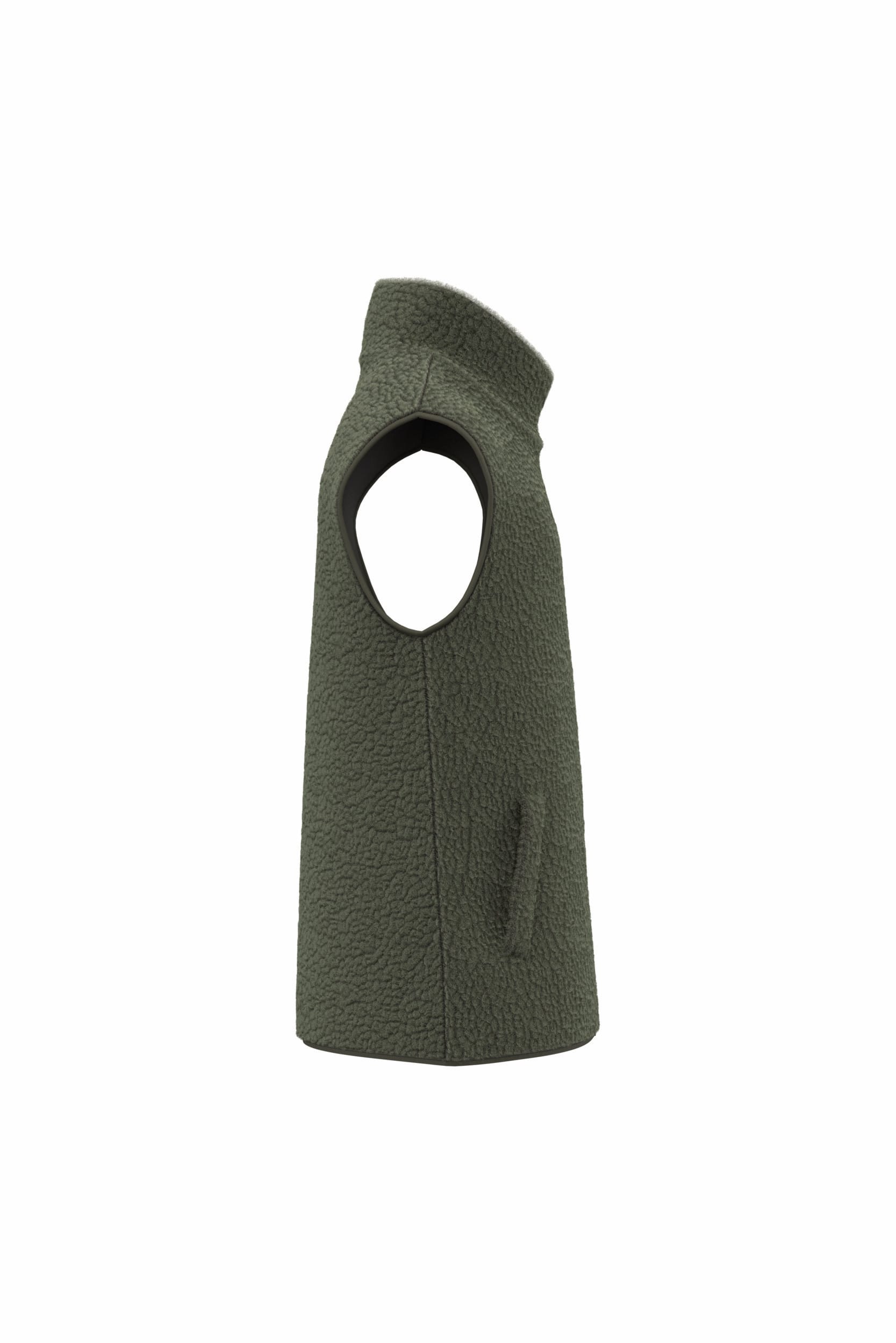 Veste sans manches en sherpa avec doublure 340g Homme [SP603]