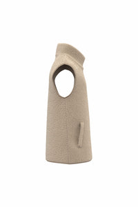 Veste sans manches en sherpa avec doublure 340g Homme [SP603]