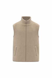 Veste sans manches en sherpa avec doublure 340g Homme [SP603]