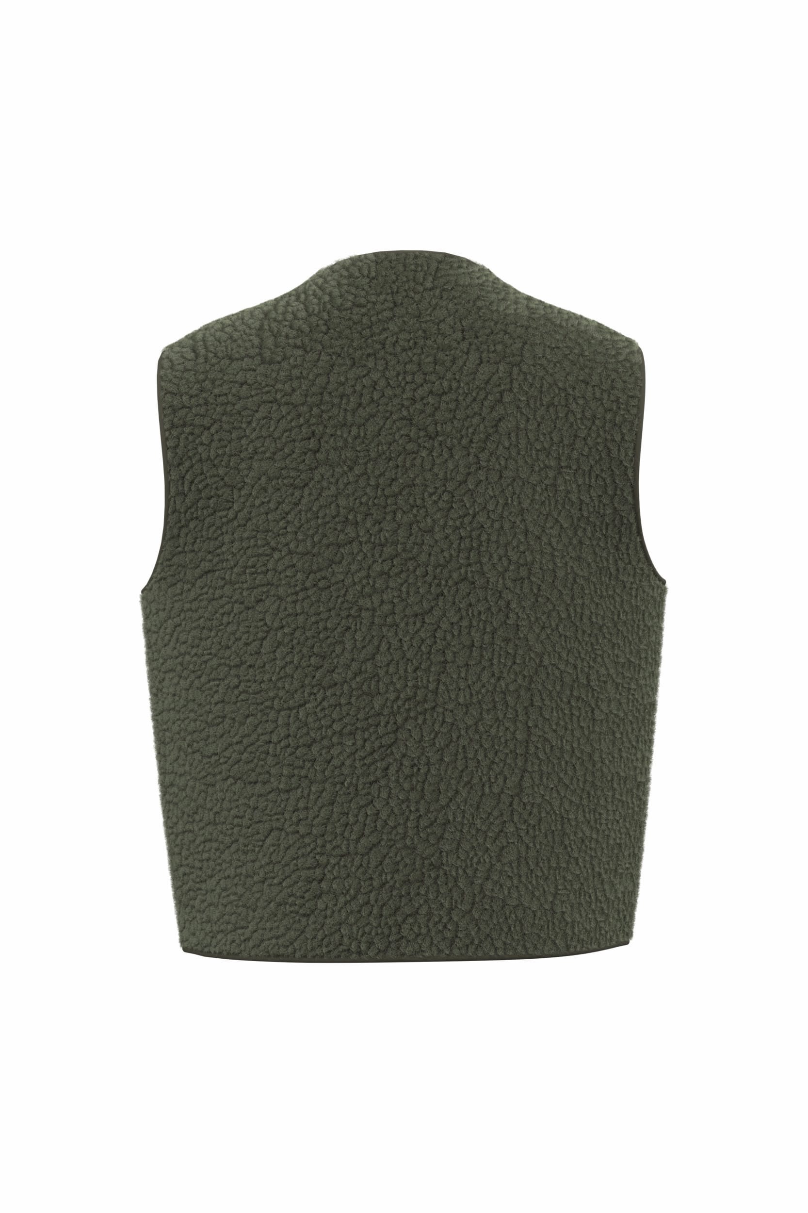 Veste sans manches en sherpa avec doublure 340g Femme [SP604]