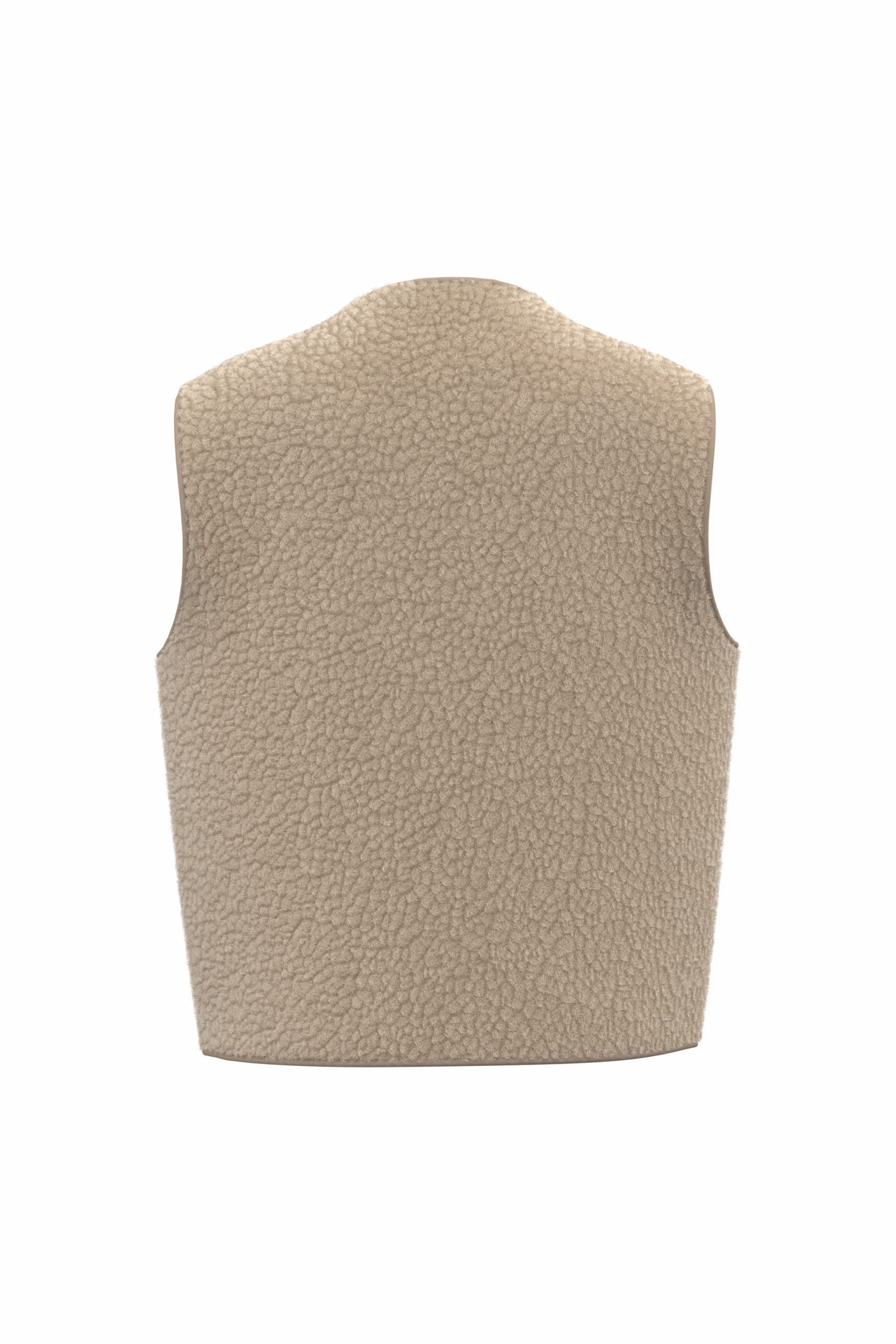 Veste sans manches en sherpa avec doublure 340g Femme [SP604]