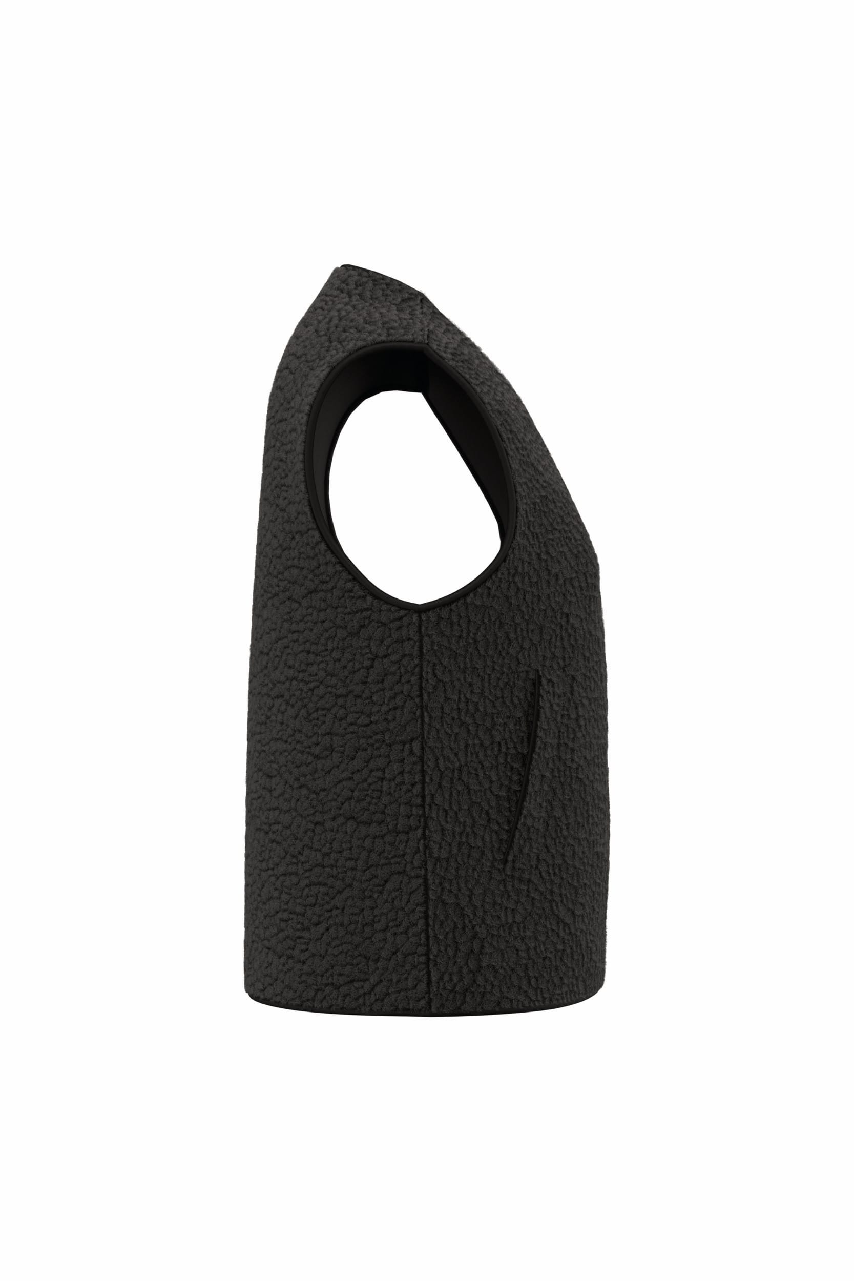 Veste sans manches en sherpa avec doublure 340g Femme [SP604]