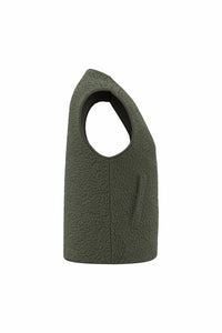 Veste sans manches en sherpa avec doublure 340g Femme [SP604]