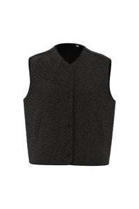 Veste sans manches en sherpa avec doublure 340g Femme [SP604]