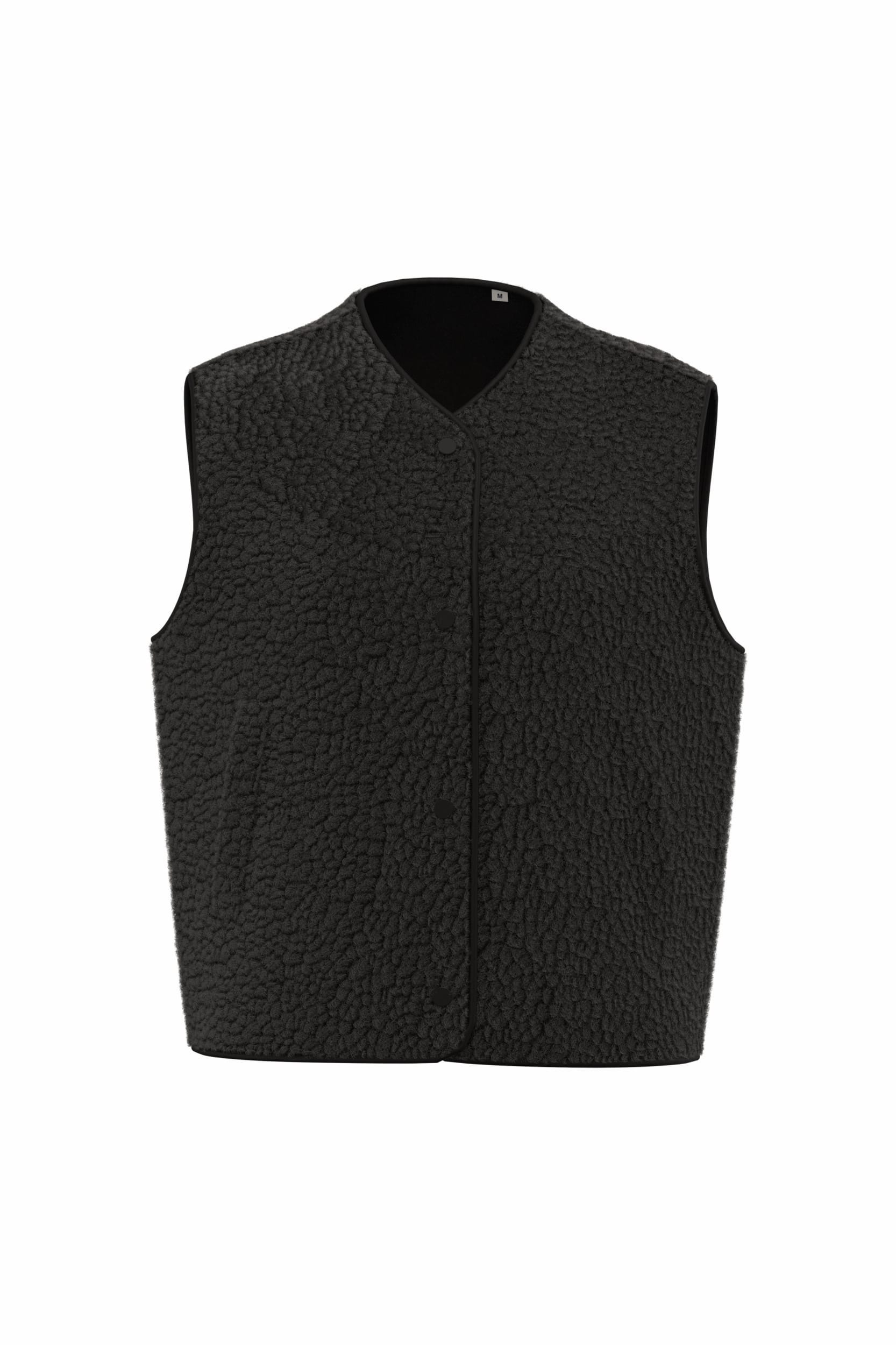 Veste sans manches en sherpa avec doublure 340g Femme [SP604]