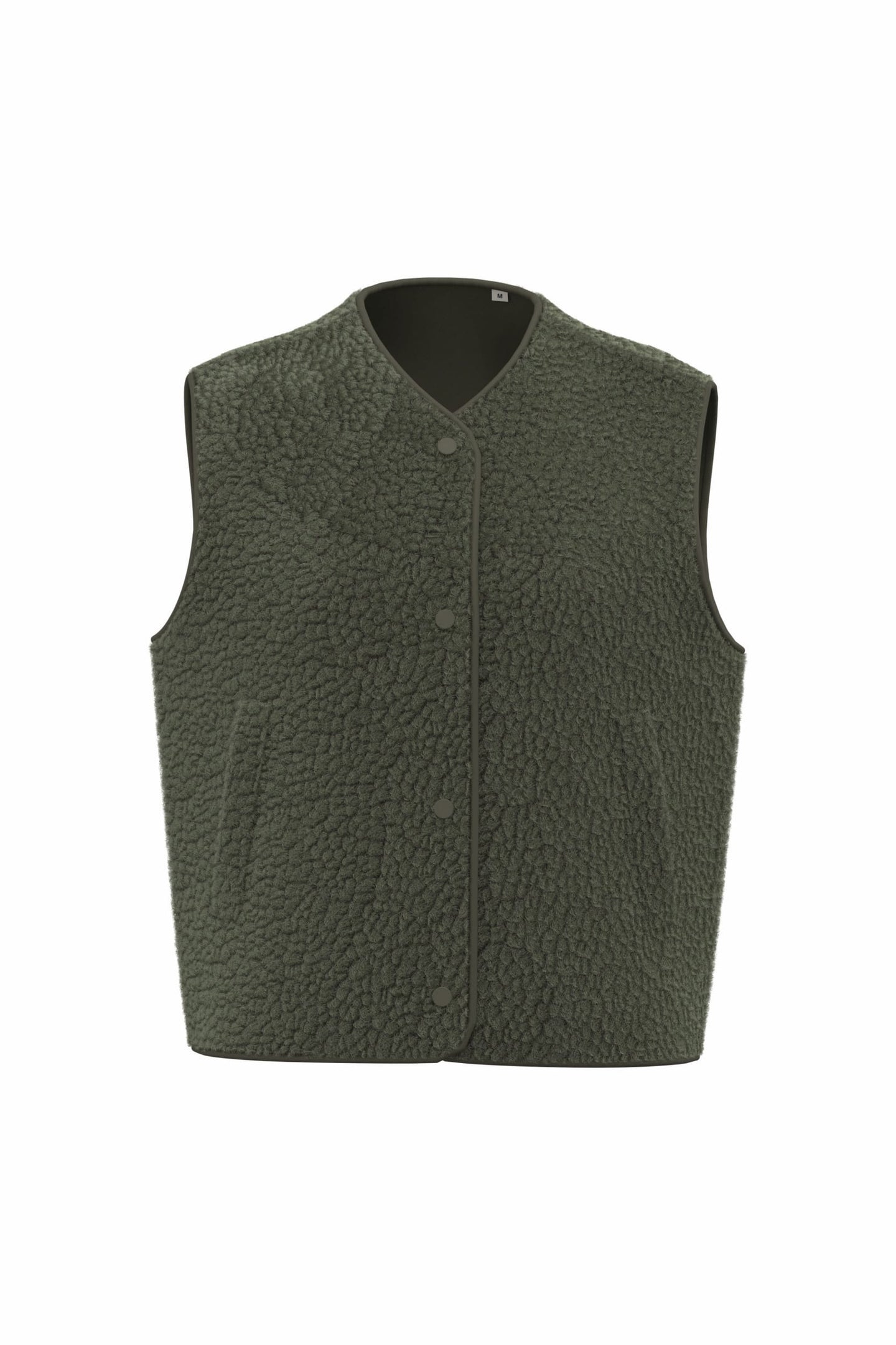 Veste sans manches en sherpa avec doublure 340g Femme [SP604]