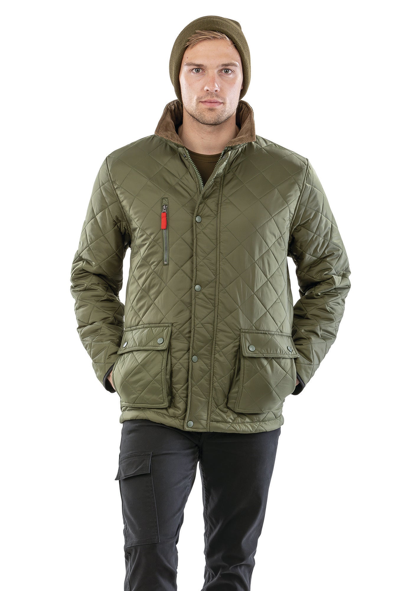 Veste matelassée à manches longues Cheltenham 400g unisexe [R196X]